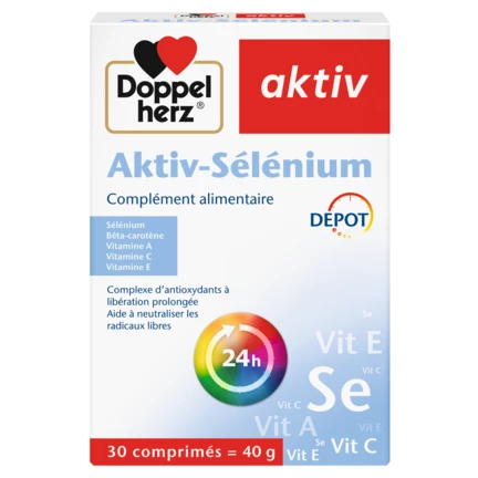 Doppelherz aktiv Aktiv-Sélénium Vue de face